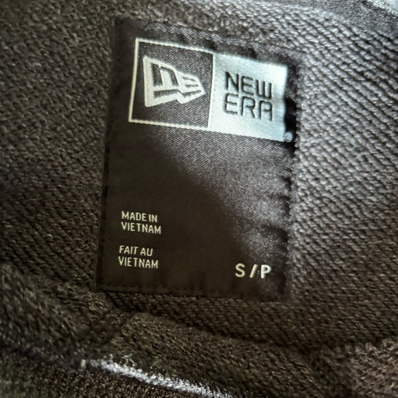 New Era Crew Neck Pullover Sweatshirt Gray Size S - Picture 3 of 8